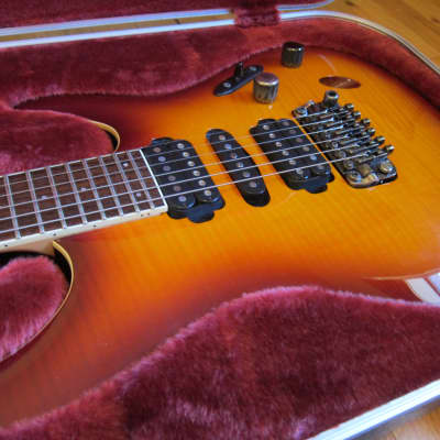 IBanez SV5470F-DSB Prestige Guitar, OHSC, All Case Candy
