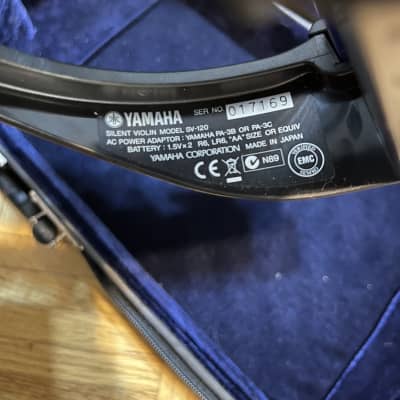 Yamaha SV-120 Silent Violin - Rare Blue Model image 5