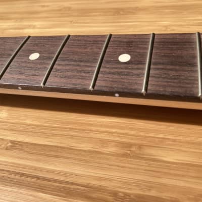 Warmoth Stratocaster Maple Neck - Dark Indian Rosewood Fingerboard image 7
