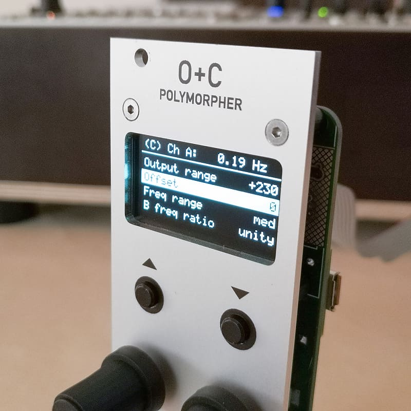 Ornament and Crime Polymorphic CV / 8HP / Eurorack Modular /// Aluminum  Panel