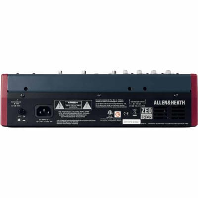 ALLEN & HEATH ZED60-10FX USB avec effets - ZED-10FX avec faders 60mm image 4