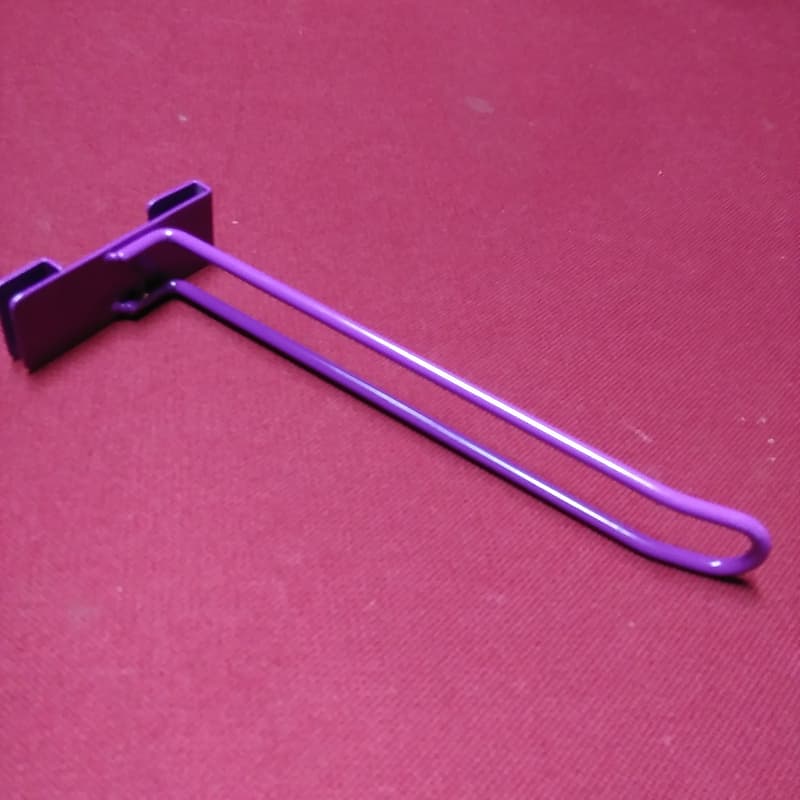 Retail Display Rack Accessory Hook  Purple Metal ~ Free Shipping! image 1