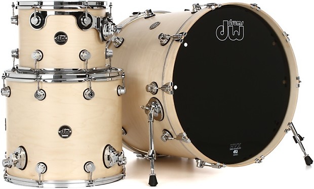 Dw 3 store piece drum set