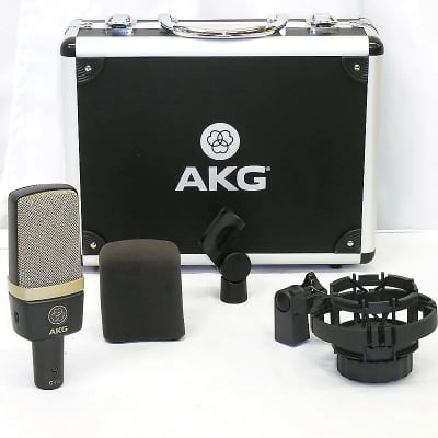 AKG C314 Professional Multi-pattern Condenser Microphone with Hard Case and Shockmount image 1