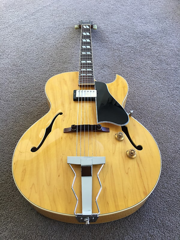 2015 Archtop Tribute AT-102 - Natural | Reverb