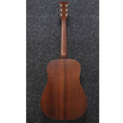 Ibanez AW50JR Open Pore Natural 6-String JR Acoustic Guitar w/ Gigbag image 2