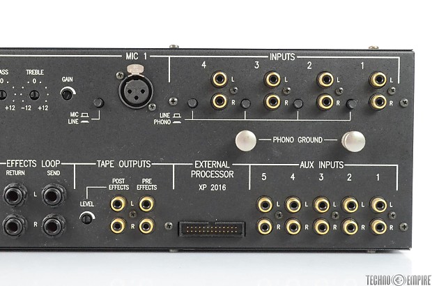 Rane MP 2016 Rotary Knob 6 Channel DJ Mixer w/ Power Supply