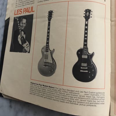 1968 Gibson Gazette Volume 8 No 2. Les Paul Reintroduction of Standard and Custom Rare Vintage image 4