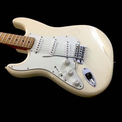 LEFTY! Vintage Fender MIJ ST67 Custom Contour Body Relic Strat Body Hendrix Blonde Guitar CBS Reverse HSC image 3