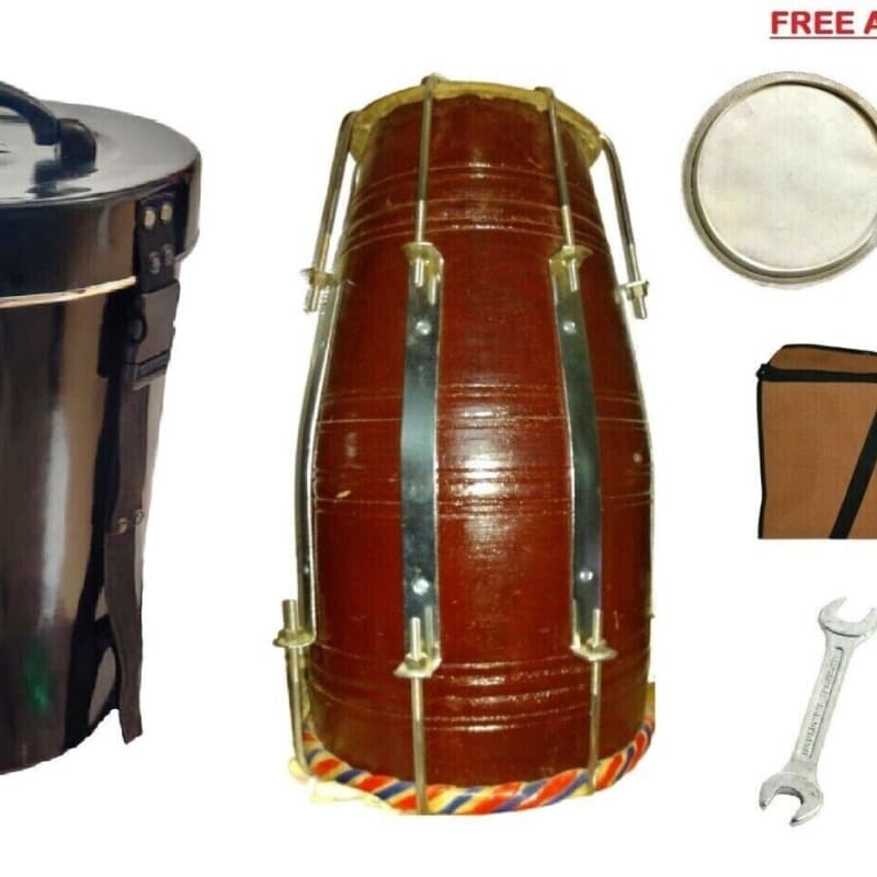  Premium Quality Tunable Turkish Bendir Frame Drum Musical  Instrument SIN-440 (50cm(19.7)) : Musical Instruments