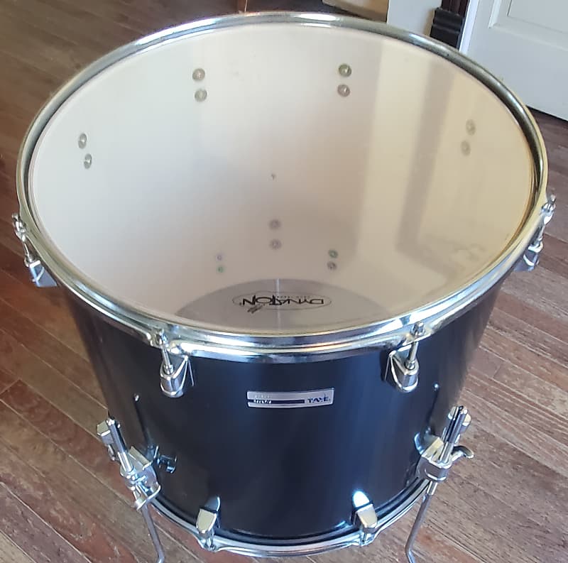 Taye 18in Floor Tom Mid 2000's Gloss Black Reverb