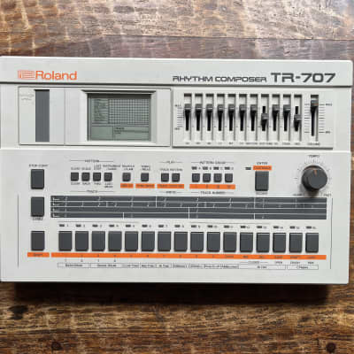 Roland TR-707 (HKA mod + cymbals)