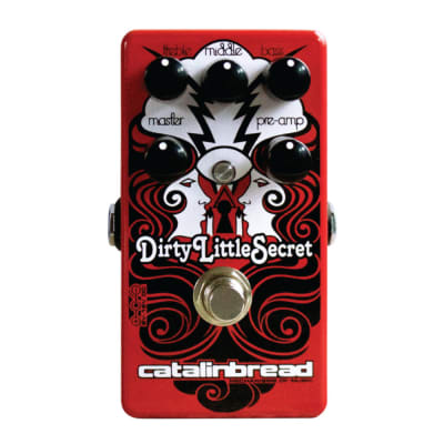 Catalinbread Dirty Little Secret Red Foundation Overdrive Pedal for sale
