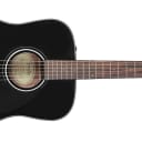 Fender CD-60BK Acoustic Guitar in Gloss Black Finish
