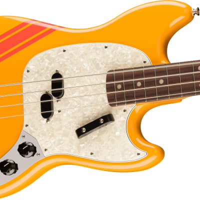 Fender Vintera II '70s Competition Mustang Bass - Competition Orange image 4