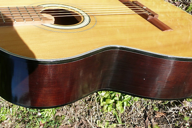 Yamaha Dynamic Guitar No.20 Red 1960's Natural+Original Case