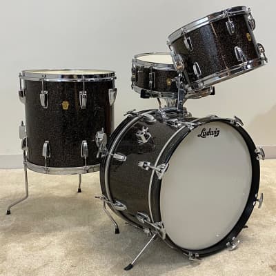Ludwig No. 995 Jazzette Outfit 8x12 / 14x14 / 12x18" Drum Set 1960s