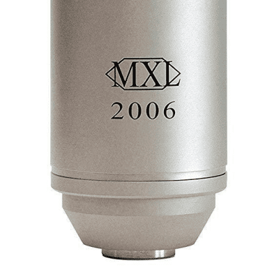 MXL 2006 Large Gold Diaphragm Condenser Microphone w/ Shock Mount & Case image 4