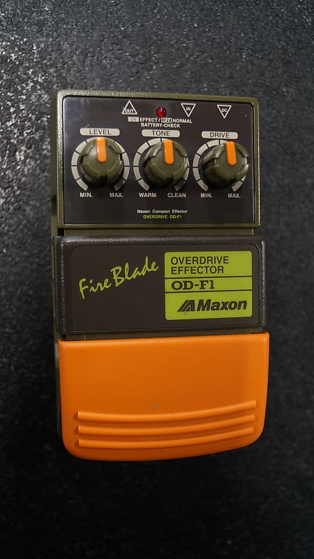 Maxon OD-F1 Overdrive Made in Japan! image 1