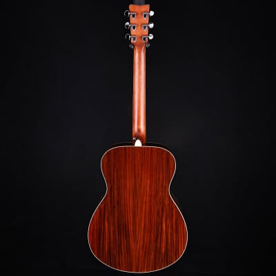 Yamaha FS830 Small Body Solid Top, Rosewood Back & Sides, Dusk Sun Red 4lbs 2oz image 8
