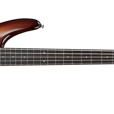 Ibanez SR375EF Fretless Electric Bass Guitar - Brown Burst for sale