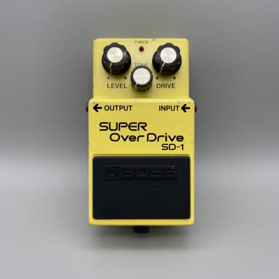 Boss SD-1 Super Overdrive 1981 - 1988 Made In Japan | Reverb