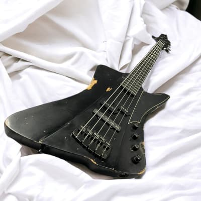 Sandberg "Forty Eight" Victor Brandt 5-String, Hardcore Aged Black w/ Ebony *8.5 Lbs., In Stock! image 3