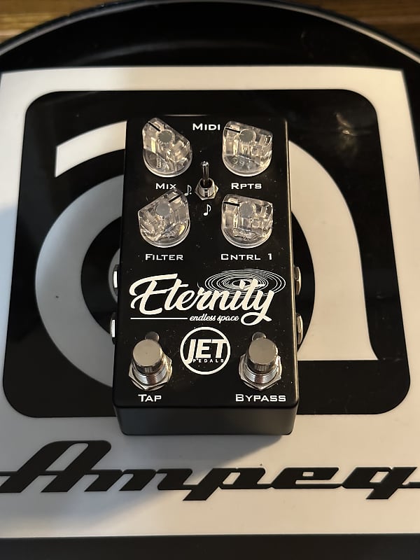 Jet Pedals Eternity 2023 Black Reverb