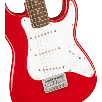 Squier (Fender) Mini Stratocaster Guitar, Laurel Fingerboard, Dakota Red image 3
