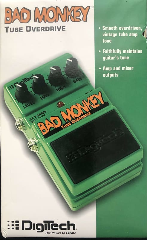 DigiTech Bad Monkey Tube Overdrive | Reverb