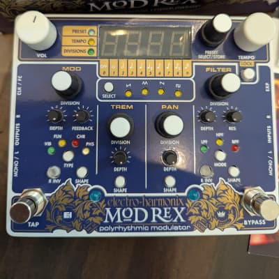 新品 未使用 Electro-Harmonix Mod Rex Mod Rex | Polyrhythmic Modulator - Electro-Harmonix
