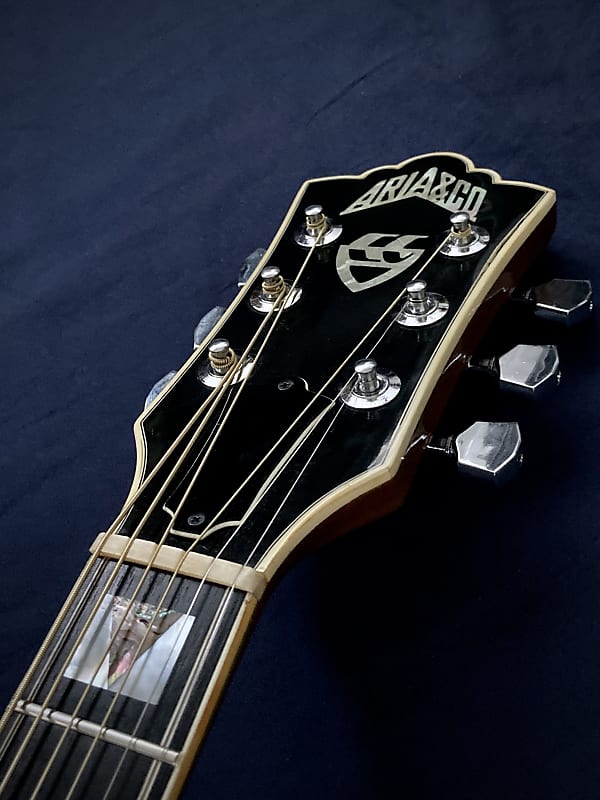 Aria GL650 1970's Guild D55 replica MATSUMOKU Japan vintage