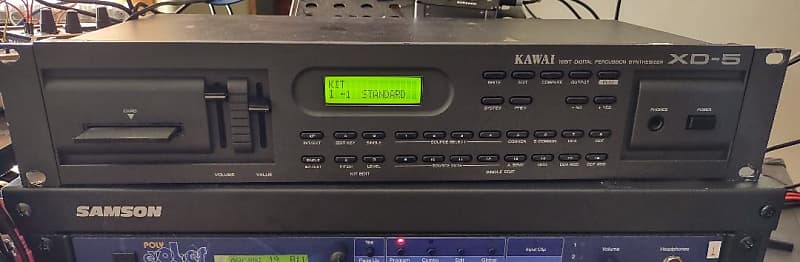 Kawai XD-5 with RARE DC16 RAM Card, power supply and full documentation image 1