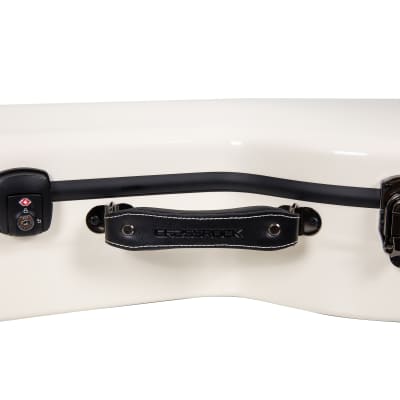 Crossrock Fiberglass Banjo Case-Fits Mastertone & Most 5-String Styles, with Interior Compartment, Backpack Straps, Hygrometer, TSA Lock image 5