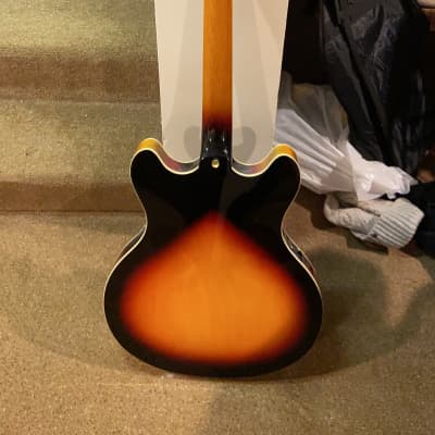 Peavey JF-1 Hollowbody Electric Guitar Sunburst image 2