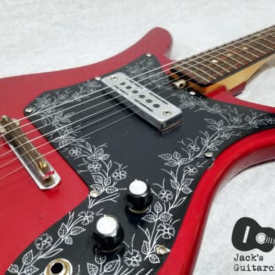 RARE Teisco Tulip Electric Guitar w/ RARE Teisco Tulip Electric Guitar w/