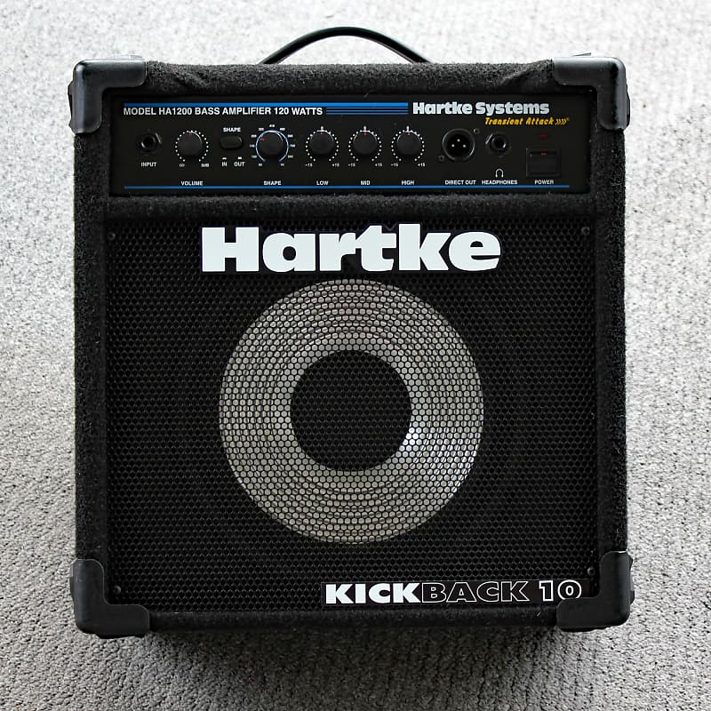 Hartke HA1200 Kickback 12 Bass Guitar Combo Amp - Evolution