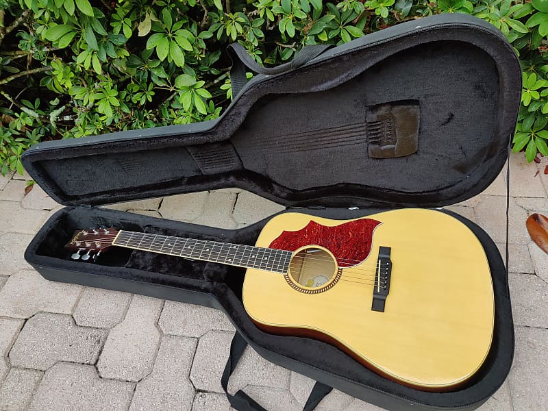 Washburn G30 Dreadnought Acoustic Guitar Natural 2004 Reverb