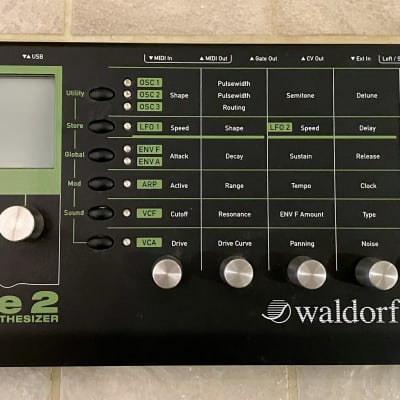 Waldorf Pulse 2 Analog Synthesizer Module Black