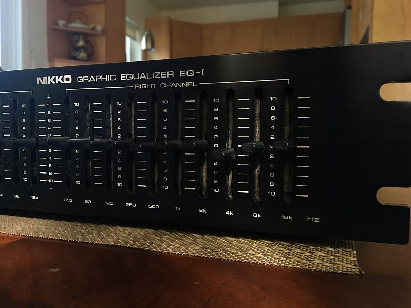 Nikko EQ1 high end graphic equalizer rack mount Reverb