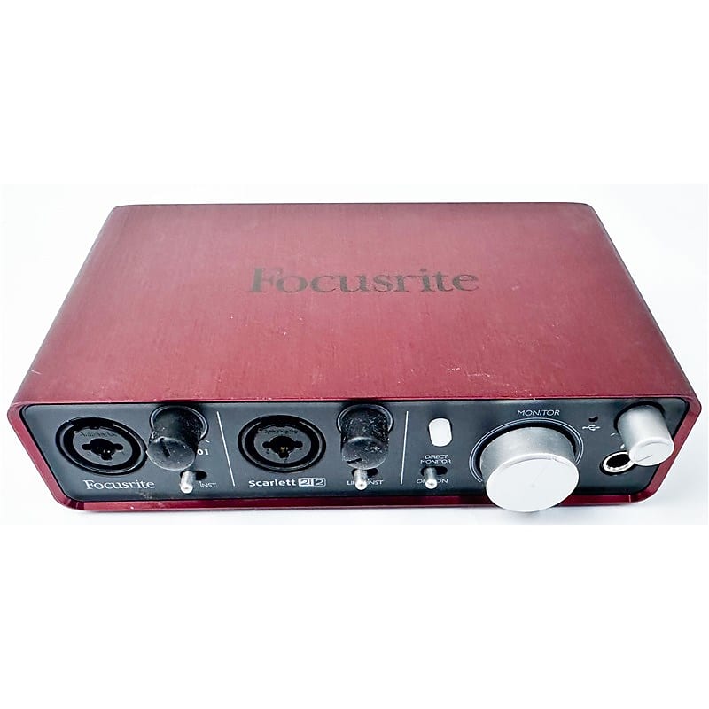 Focusrite Scarlett 2i2 Audio Interface, Second-Hand