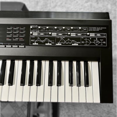 得価超特価☆希少1987年 Linear Synthesizer 61鍵盤 ソフトケース、説明書付き M06130 ローランド