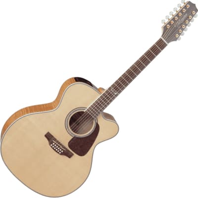 Takamine GJ72CE-12 NAT G70 Series 12-String Jumbo Cutaway Acoustic/Electric Guitar 2010s - Natural Gloss for sale
