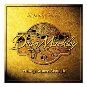Dean Markley 2004 Vintage Bronze Acoustic Guitar Strings - Medium Light (12-54)
