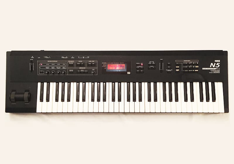N5 64Voice Synthesizer Arpeggiator 61Key Keyboard. Reverb