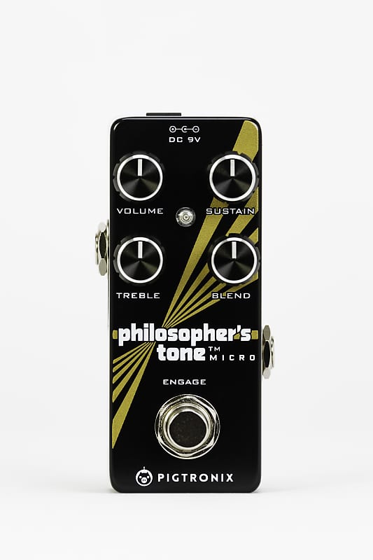 Pigtronix PTM Philosopher's Tone Micro Compressor Sustainer Effects Pedal