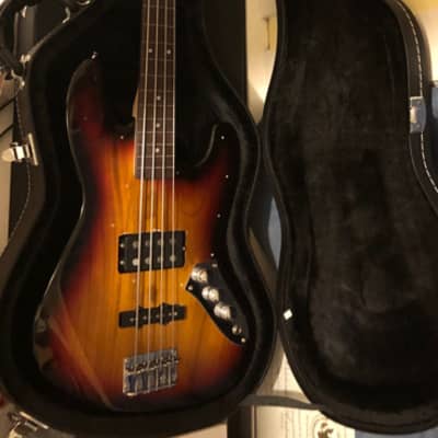 Custom Fretless Jazz Bass, Phat Jaco! Two hum-buckers! image 3