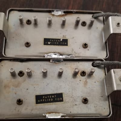 Gibson Paf Pickups - Nickel - Patent Applied For - 1960 image 2