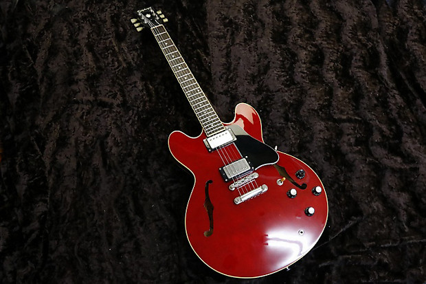 Beautiful Condition! Epiphone JAPAN ES-335 Cherry Long Neck