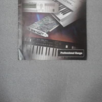 KORG TRITON,PRO,PROX,EXB-SCSI,EXB-MOSS,EXB-PCM01-05,CX-3 original products release brochure